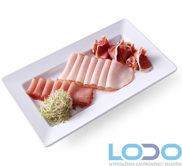 Półmisek prostokątny z melaminy HENDI 260x205x38mm