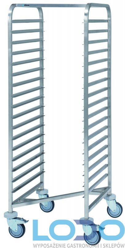 Wózek EDENOX z prowadnicami do pojemników GN 2/1