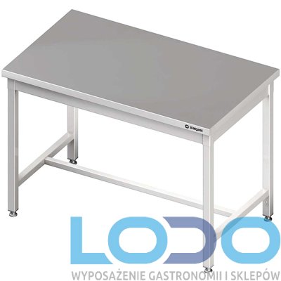 STÓŁ CENTRALNY BEZ PÓŁKI SKRĘCANY STALGAST 800/800/850mm