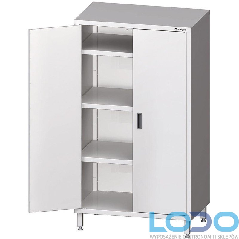 Szafa magazynowa z drzwiami skrzydłowymi STALGAST 1200x500x2000 mm