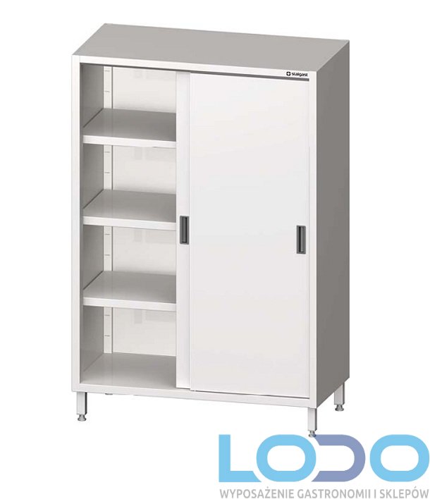 Szafa magazynowa z drzwiami suwanymi STALGAST 1000x700x1800 mm