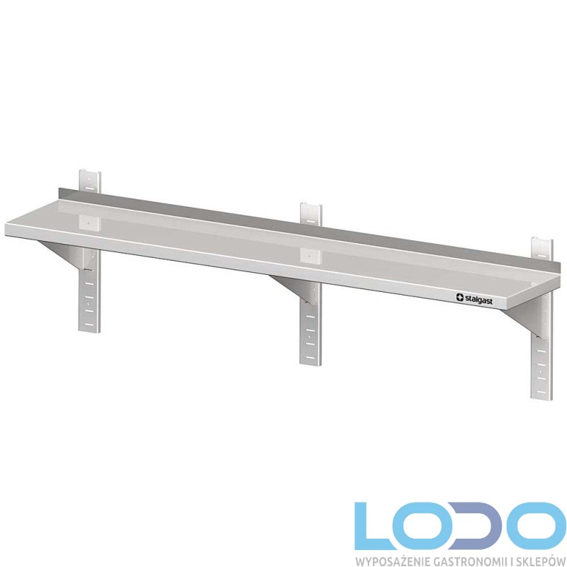 PÓŁKA WISZĄCA PRZESTAWNA POJEDYNCZA STALGAST 1500x400x400mm