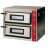 PIEC DO PIZZY DWUKOMOROWY E-LINE 2x9x30 STALGAST wym.1150x1020x750mm