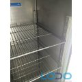 SZAFA MROŹNICZA NIERDZEWNA PREMIUM RILLING LINIA 410 PRZESZKLONA  650X590X1900mm, 7,5 kWh/24h